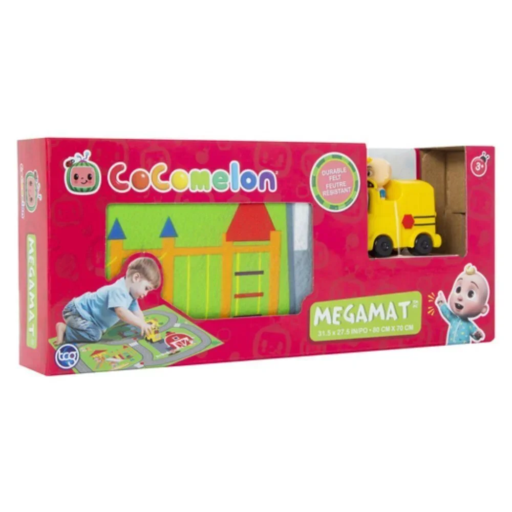 Cocomelon Megamat Felt Racetrack  New in box